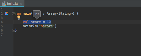 View type of a variable in IntelliJ IDEA